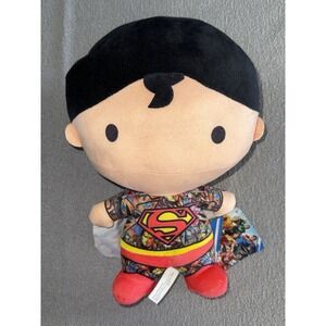 Justice League Superman Plush 7" Stuffed Toy Factory Chibi Sticker Bomb Plushie